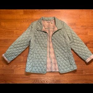 L.L BEAN QUILTED RIDING JACKET